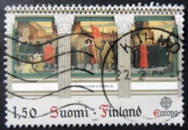 Selo postal da Finlândia de 1982 Historical Events