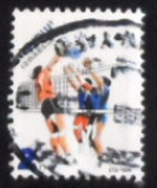 Selo postal de Israel de 1996 Women's Volleyball T