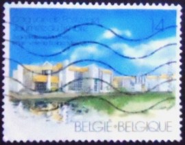 Selo da Bélgica de 1990 New Stamp printing office in Malines