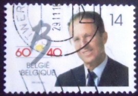 Selo da Bélgica de 1991 King Boudewijn