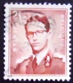 Selo postal da Bélgica de 1959 King Baudouin 2