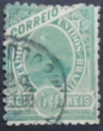 Selo postal Regular emitido pelo Brasil em 1900 - 94 U