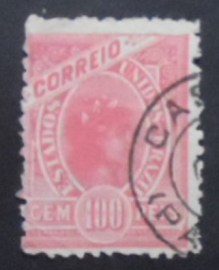 Selo postal do Brasil de 1900 República 100