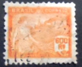 Selo postal do Brasil de 1924 Navegação 600