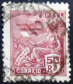 Selo postal do Brasil de 1931 Aviação 50 N