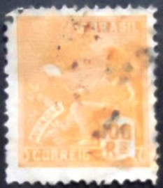 Selo postal do Brasil 1931 Aviação 100
