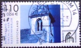 Selo postal da Alemanha de 2001 Church Bell Tower