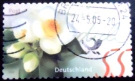 Selo postal da Alemanha de 2004 Camellia yunnanensis