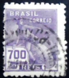 Selo postal do Brasil 1931 Mercúrio 700
