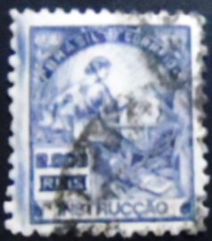 Selo postal Regular emitido no Brasil em 1938 - 308 U