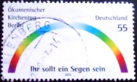 Selo postal da Alemanha de 2003 Church day
