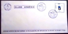 Envelope Comemorativo de 1996 Clube Armênio
