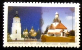 Selo postal do Brasil de 2011 Ucrânia