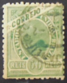 Selo postal do Brasil de 1905 Madrugada Republicana