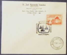 Envelope de 1964 Montanhês Clube