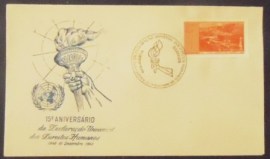 Envelope de 1963 Direitos Humanos