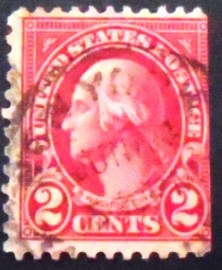 Selo postal dos Estados Unidos de 1926 George Washington