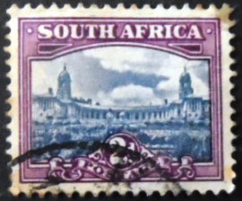 Selo postal da África do Sul de 1950 Union Buildings