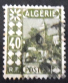 Selo postal da Argélia de 1926 Mosque of Sidi Abder Rahman