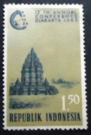 Selo da Indonésia de 1963 Pacific Area Travel Association Conference 1,5