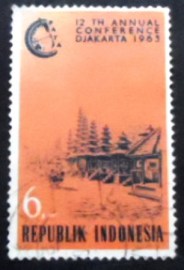 Selo da Indonésia de 1963 Pacific Area Travel Association Conference