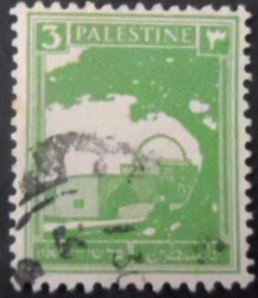 Selo postal da Palestina de 1927 Rachel's Tomb 3