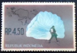 Selo postal da Indonésia de 1963 Acquisition of West Irian