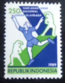 Selo postal da Indonésia de 1989 Children's Day