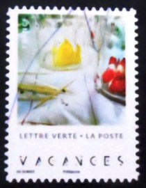 Selo postal da França de 2019 Vacation Photographs