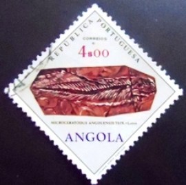 Selo postal da Angola de 1970 Microceratodus Angolensis Teix