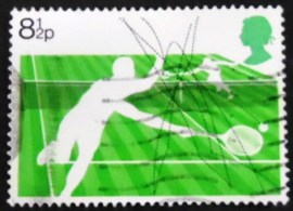 Selo postal do Reino Unido de 1977 Lawn Tennis