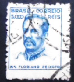Selo postal do Brasil de 1943 Floriano Peixoto