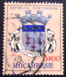 Selo postal da Moçambique de 1961 Vila Cabral