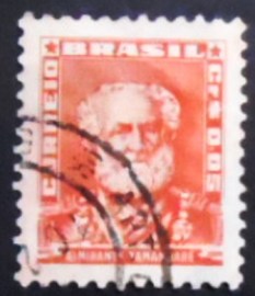 Selo postal do Brasil de 1954 Almirante Tamandaré 5
