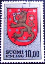 Selo postal da Finlândia de 1974 Coat of Arms 10