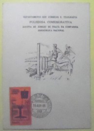 Folhinha Oficial nº 26 de 1966 Jubileu de Prata CSN