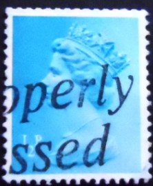 Selo postal do Reino Unido de 1972 Queen Elizabeth II ½