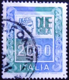 Selo da Itália de 1979 High Values 2000