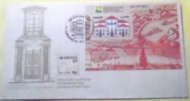Envelope de 1º Dia de Circulação de 1989 Brasiliana 89