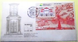 Envelope de 1º Dia de Circulação de 1989 Brasiliana 89