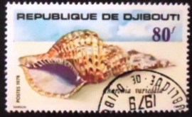 Selo postal de Djibouti de 1978 Atlantic Trito