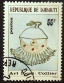 Selo postal de Djibouti de 1978 Silversmith's Art