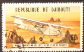 Selo postal de Djibouti de 1978 Marcel Brochet MB 101