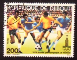 Selo postal de Djibouti de 1980 Summer Olympic Games