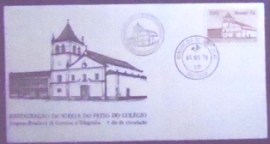 FDC nº 160 Oficial de 1978 Igreja do Pátio do Colégio