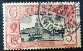 Selo postal de Guadalupe de 1928 Pointe à Pitre