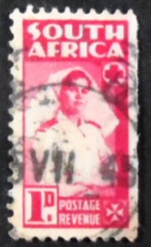 Selo postal da África do Sul de 1944 Nurse