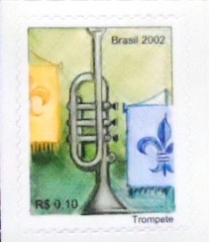 Selo postal Regular emitido no Brasil em 2005 - 836 M