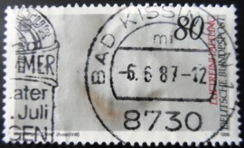 Selo postal da Alemanha de 1986 Nose