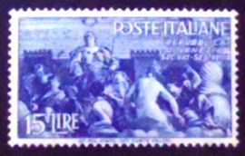 Selo postal da Itália de 1946 Glory of Venice